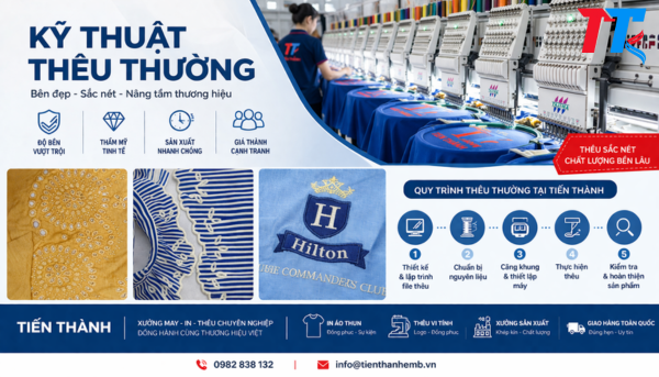 Thêu thường là gì? Tìm hiểu kỹ thuật thêu được ưa chuộng nhất hiện nay